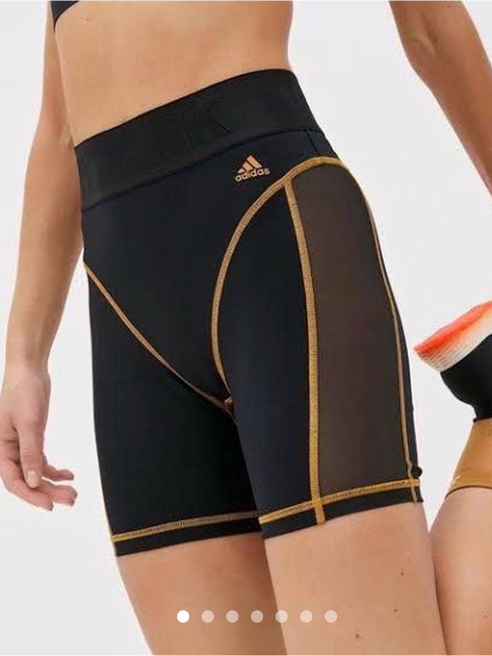 adidas Black Boxer Briefs with Yellow Contrast Stitching